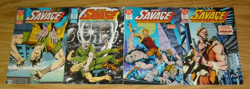 Doc Savage #1-4 VF/NM complete series - dennis o'neil - adam kubert  andy kubert