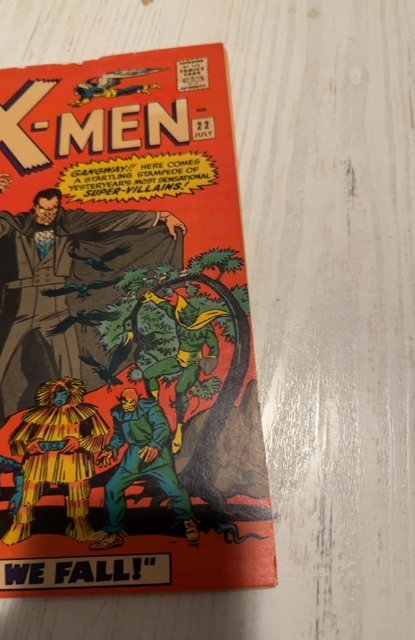 The X-Men #22 (1966)divided we fall see description