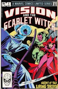 Vision and the Scarlet Witch #1 Direct Edition (1982) The Vision [Key Issue]