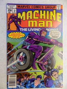 MACHINE MAN # 2 MARVEL ACTION ADVENTURE KIRBY