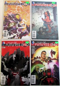 New 52 Futures End Lot 4 #32, 33, 44, 45 2015 DC Superman Batman Shazam Comics