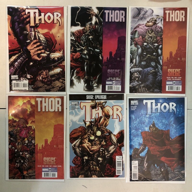 Thor (2010) Complete Set # 600-621 (VF/NM) Marvel Comics