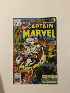 Captain Marvel 54 Near Mint Nm Marvel