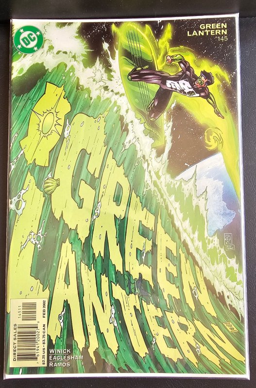 Green Lantern #145 (2002) Key Issue  1st appearance  of Kyle Rayner as Ion