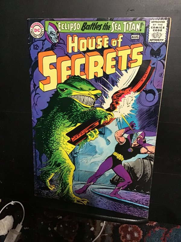 House of Secrets #73 (1965) Eclipso high-grade key! VF/NM Wytheville CERT! Wow!