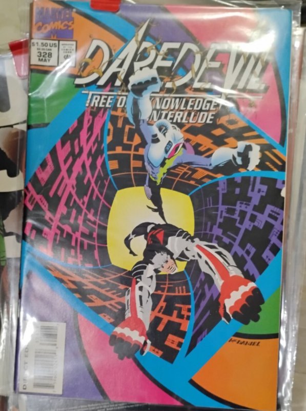 Daredevil # 328 1994  Marvel DISNEY tree of knowledge