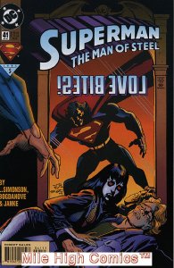 SUPERMAN: MAN OF STEEL (1991 Series) #41 Near Mint Comics Book