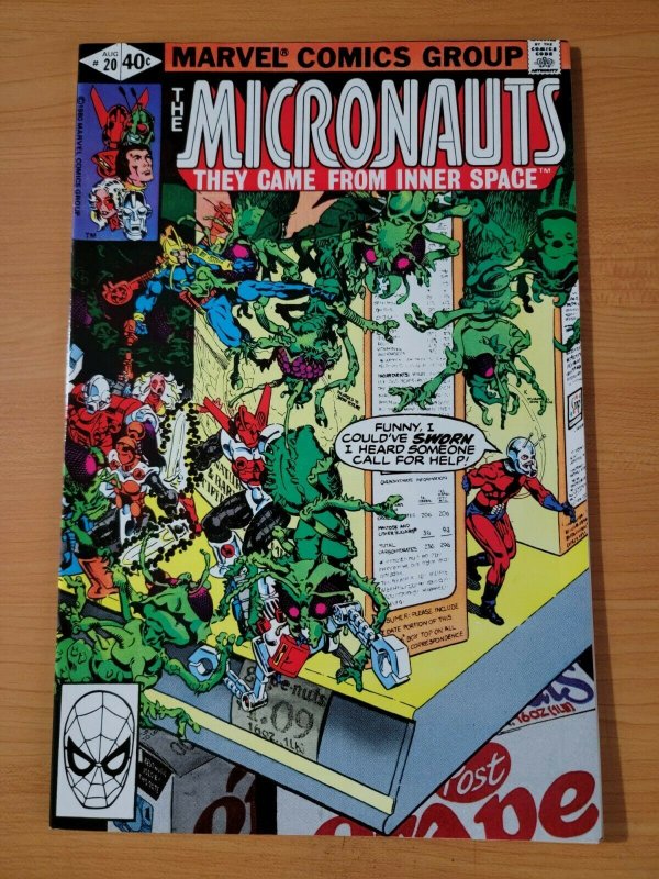 Micronauts #20 Direct Market Edition ~ NEAR MINT NM ~ 1980 Marvel Comics