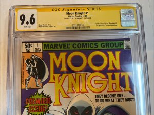 Moon Knight (1980) # 1 (CGC 9.6 SS) | Signed Sienkiewicz | 1st App Raoul Bushman