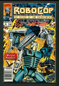 RoboCop #2  (9.4 NM )  Newsstand Variant / April 1990