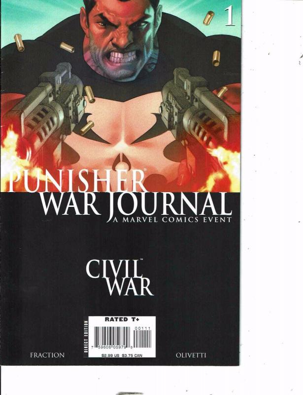4 Civil War Comics War Journal #1 Thunderbolts 104 Heroes 4 Hire The Return AK47