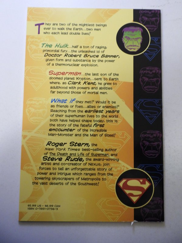 Incredible Hulk vs Superman (1999) VF/NM Condition