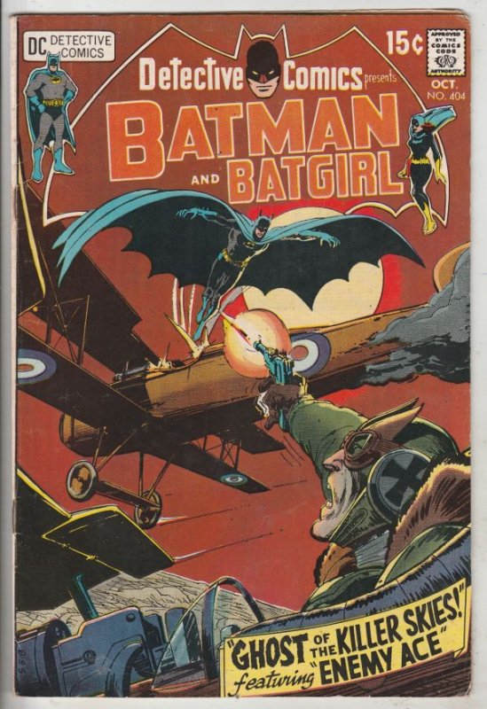 Detective Comics #404 (Oct-70) FN Mid-Grade Batman