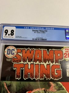 Swamp Thing 12 Cgc 9.8 Ow/w Pages Dc Comics Bronze 002