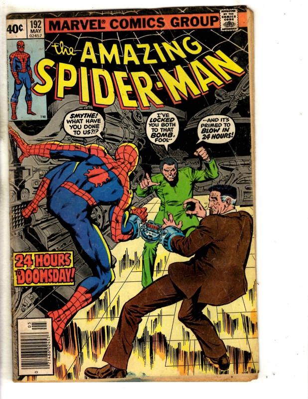 Amazing Spider-Man #192 VG/FN Marvel Comic Book Goblin Rhino Vulture Elektro JG9