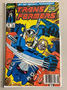 Transformers #66 newsstand 8.0 (1990)
