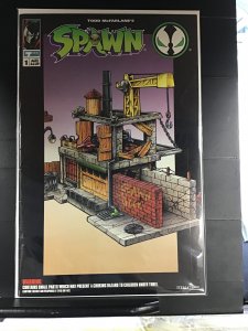 Spawn Action Figure Comic Spawn Alley Playset (1994)