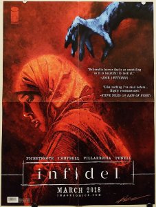 Image Comics Infidel #1 Campbell 2018 Folded Promo Poster (18x24) New [FP302]