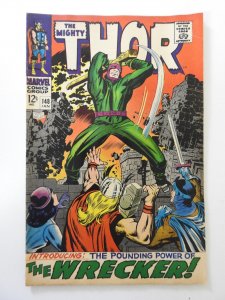 Thor #148 (1968) VG/FN Condition! First appearance of the Wrecker!