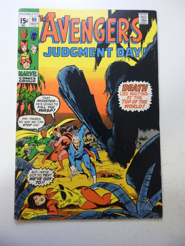 The Avengers #90 (1971) FN Condition