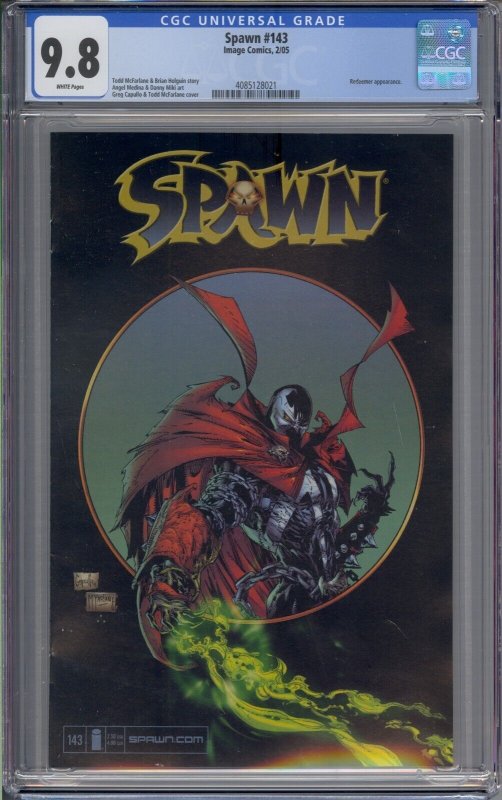 Spawn Cgc Redeemer Greg Capullo Todd Mcfarlane Cover International Comic Books