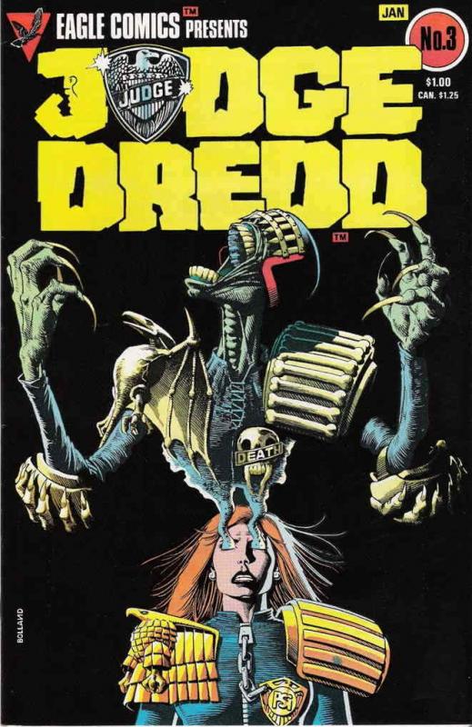 Judge Dredd (Vol. 1) #3 VF/NM; Eagle | save on shipping - details inside