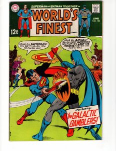 World's Finest Comics #185 THE GALACTIC GAMBLERS! Silver DC