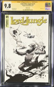 Lord Of The Jungle (2022) # v3 # 1 (CGC 9.8 SS) Signed  Lee weeks * Census = 1