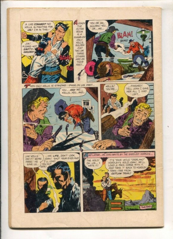 Outlaw Trail-Four Color Comics #511 1954-Dell-Zane Grey- Border Legion-Ever...