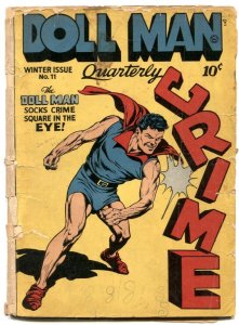 Doll Man #11 1946- Torchy- Golden Age Comic FAIR