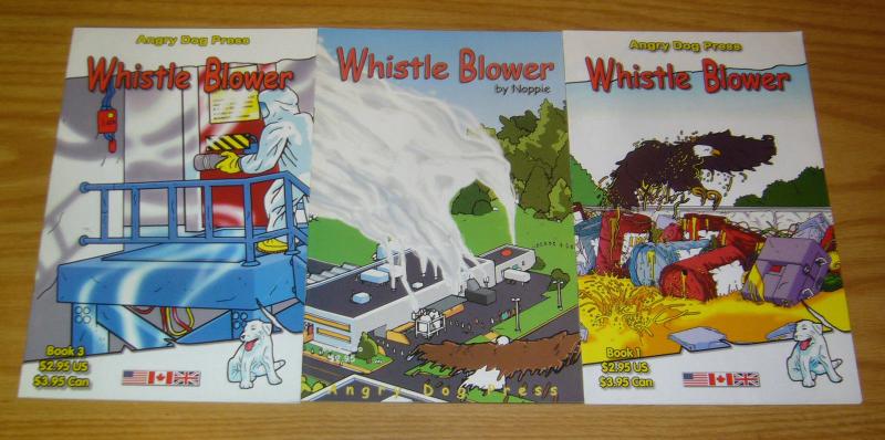 Whistle Blower #1-3 VF/NM complete series - occupy movement philosophy - comics