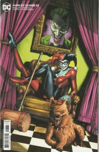 Harley Quinn # 13 Mico Suayan Variant 1:25 Cover NM DC 2022 [E2]