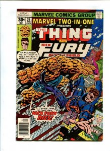 Marvel Two In One #26 - The Thing And Nick Fury! (8.0) 1977