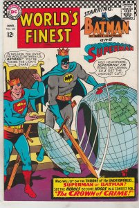 World's Finest Comics #165 (1967) Kings Superman/Batman and Robin NM- Ut...