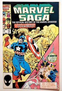 Marvel Saga #12 (Nov 1986, Marvel) 8.0 VF