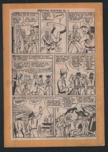 Fighting Frontier #1 UK March 1958 Comic Book VG 4.0 B&W