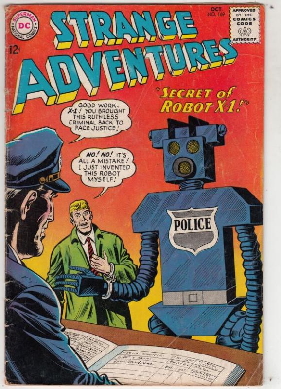 Strange Adventures #169 (Oct-64) VG/FN Mid-Grade 