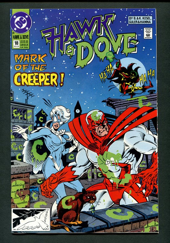 Hawk & Dove #13 - #22 (Complete Set)  VFN  / 1989