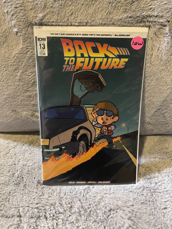 Back To the Future #13 Subscription Cover (2016)