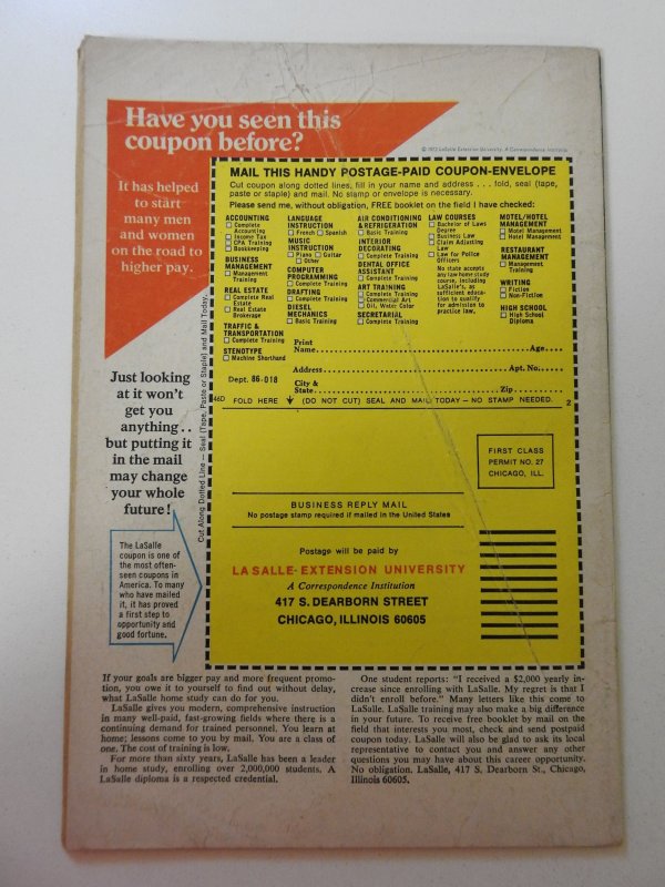 Werewolf by Night #4 (1973) VG- Condition moisture stain, sticker stain fc