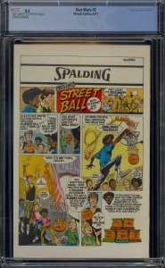 STAR WARS #2 CGC 8.5 1ST HAN SOLO CHEWBACCA 