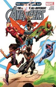 Free Comic Book Day 2015: Avengers #1, VF+ (Stock photo)