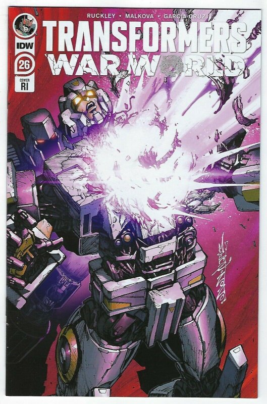 Transformers # 26 Variant 1:10 Cover NM IDW