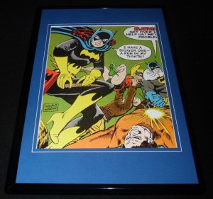 Batgirl Tear in My Tights Framed 11x17 Poster Display DC Batman Robin