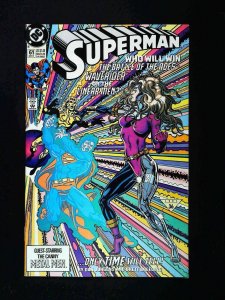 Superman #61 (2Nd Series) Dc Comics 1991 Vf+
