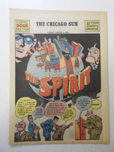 The Spirit #167 (1943) Newsprint Comic Insert Rare!