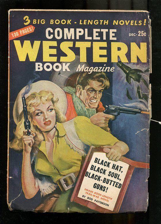 COMPLETE WESTERN PULP-DEC-1947-N SAUNDERS CVR-PATTERSON VG