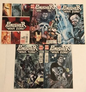 Punisher war zone #1-5 Lot Of 5 (complete Series)