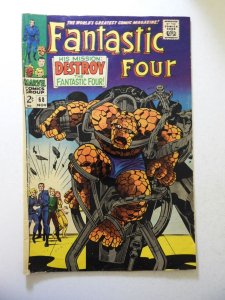 Fantastic Four #68 (1967) VG Condition