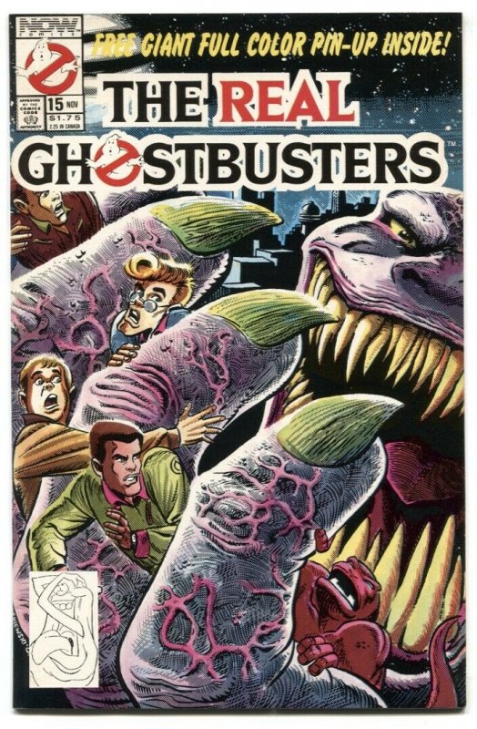 The Real Ghostbusters #15 1988- Now Comics VF-